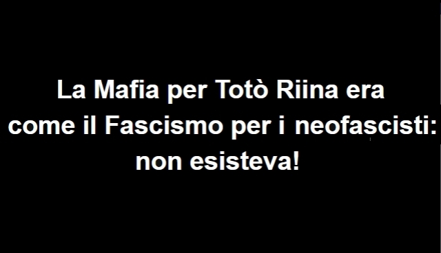 mafia fascismo